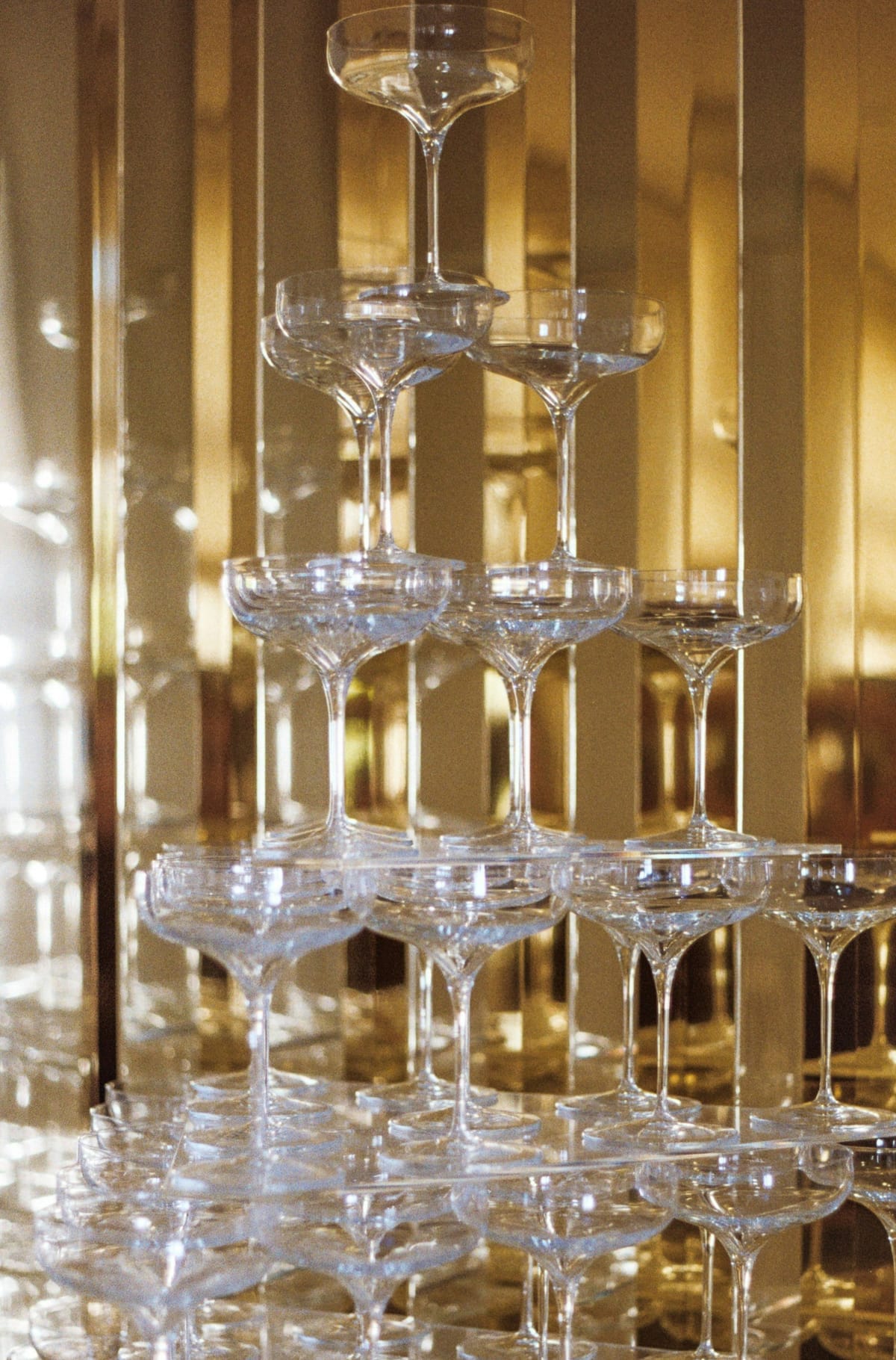 An elegantly styled wedding reception